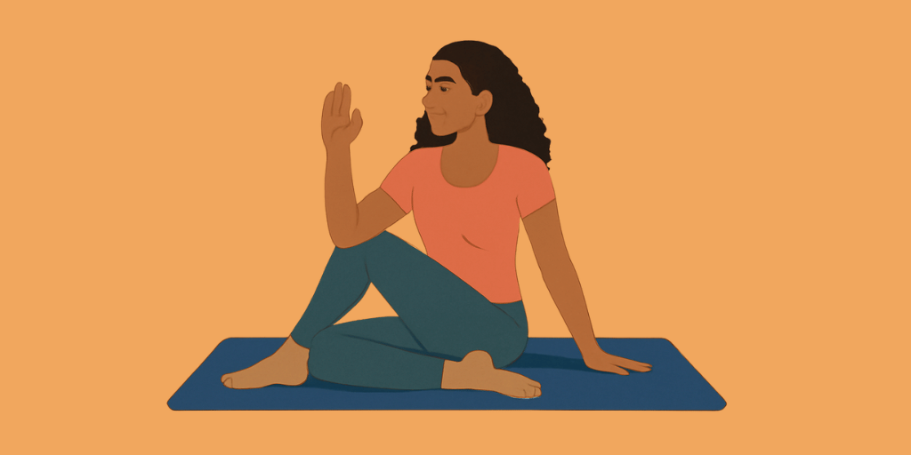 Ardhamatsyendrasana 7 Ardhamatsyendrasana