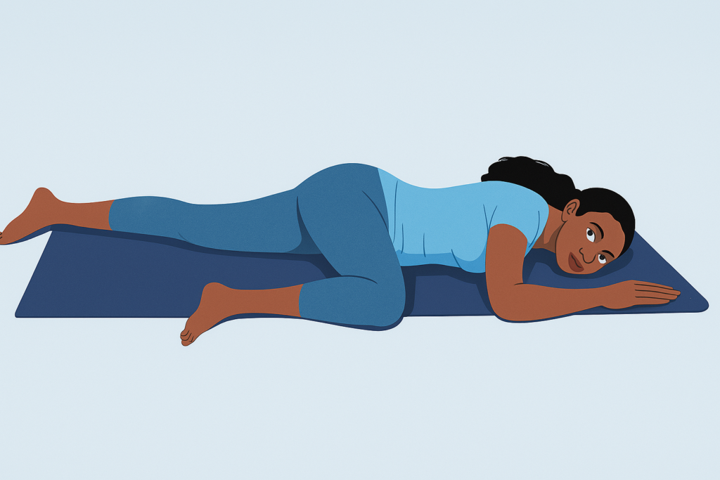 Makarasana 9 Makarasana
