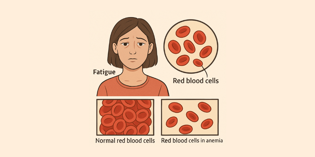 Picture showing person having Anemia