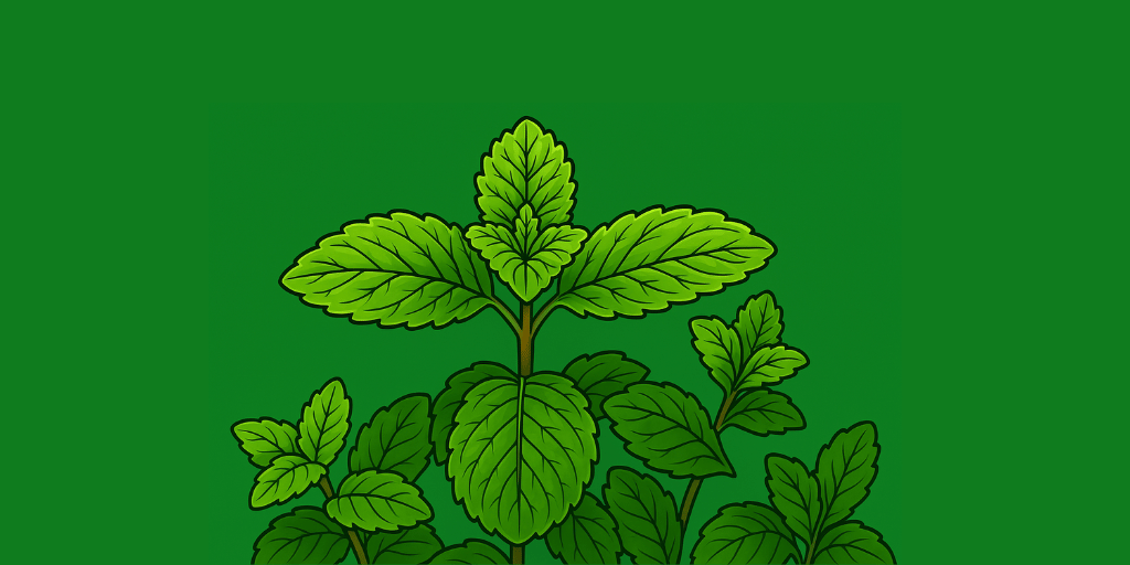 Picture showing Pudina Leaves