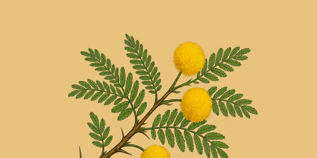 showing babool flowers